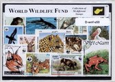Wereld Natuur Fonds – Luxe postzegel pakket (A6 formaat) : collectie van 50 verschillende postzegels van Wereld Natuur Fonds – kan als ansichtkaart in een A6 envelop - authentiek c