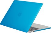 Macbook pro 13 inch retina 'touchbar' case van By Qubix - Baby blauw - Alleen geschikt voor Macbook Pro 13 inch met touchbar (model nummer: A1706 / A1708) - Eenvoudig te bevestigen