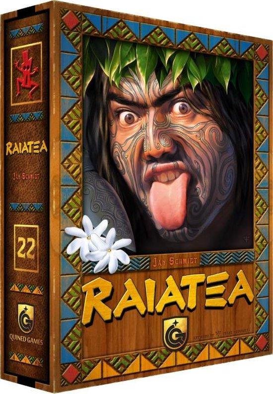 Boek: Raiatea bordspel - DE/EN/FR/NL, geschreven door Quined Games
