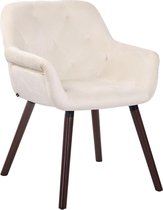 Liv's Bontoppen Eetkamerstoel - Eetstoel - Eetkamerstoelen - Keukenstoelen - Modern - Beige - Hout - 67 cm x 60 cm x 83 cm