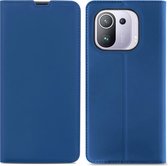 iMoshion Slim Folio Book Case Xiaomi Mi 11 Pro hoesje - Donkerblauw
