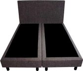 Bedworld Boxspring 160x200 - Linnenlook - Antraciet (S96)