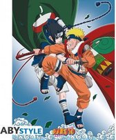 ABYstyle Naruto Naruto vs Sasuke  Poster - 38x52cm