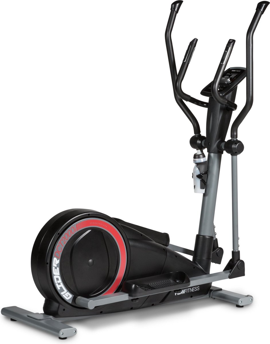 Flow Fitness Glider DCT2000i Crosstrainer - 24 programma's - 16 trainingsniveaus - Hartslagfunctie