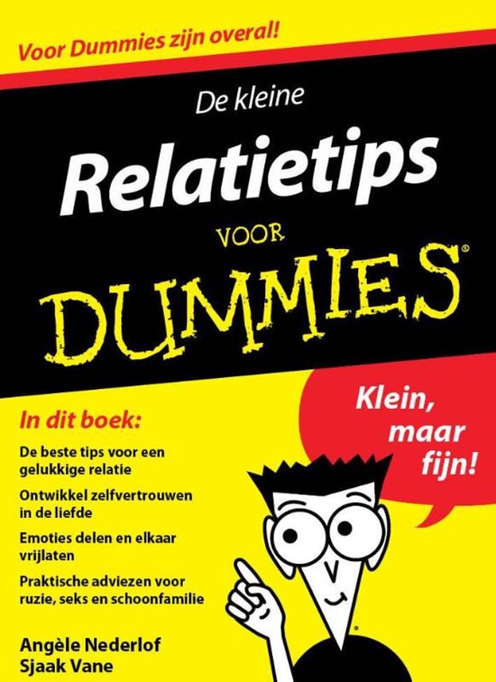 Voor Dummies  -   De kleine relatietips voor dummies - cover