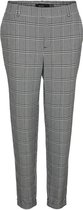 Vero Moda Broek Vmmaya Mr Loose Kia Check Pant Noos 10250388 Black/white/sea Moss Dames Maat - W30 X L32