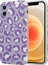 ShieldCase Purple Panther geschikt voor Apple iPhone 12 / 12 Pro hoesje