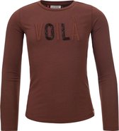 Looxs Revolution 2131-7490-423 Meisjes Shirt - Maat 92 - Bruin van Katoen