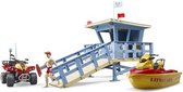 Life guard station incl. accessoires van Bruder