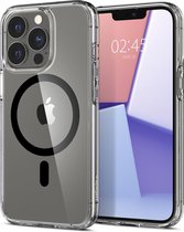 Spigen Ultra Hybrid iPhone 13 Pro Hoesje Geschikt voor MagSafe Transparant/Zwart