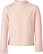 Meisjes pullover velours roze | Maat 164/14Y