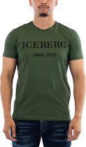 Iceberg Heren Since 1974 T-shirt Groen maat XXL