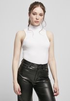 Urban Classics Bodysuit -XL- Turtleneck Wit