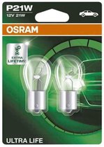 Gloeilamp voor de auto OS7506ULT-02B Osram OS7506ULT-02B P21W 21W 12V (2 Onderdelen)