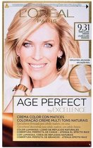 Permanente Anti-Veroudering Kleur Excellence Age Perfect L'Oreal Make Up Licht goudblond