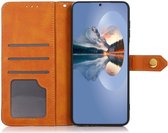 KHAZNEH Nokia XR20 Hoesje Wallet Book Case Kunstleer Zwart