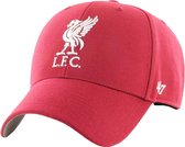47 Brand EPL FC Liverpool Cap EPL-MVP04WBV-RZ, Mannen, Kastanjebruin, Pet, maat: One size