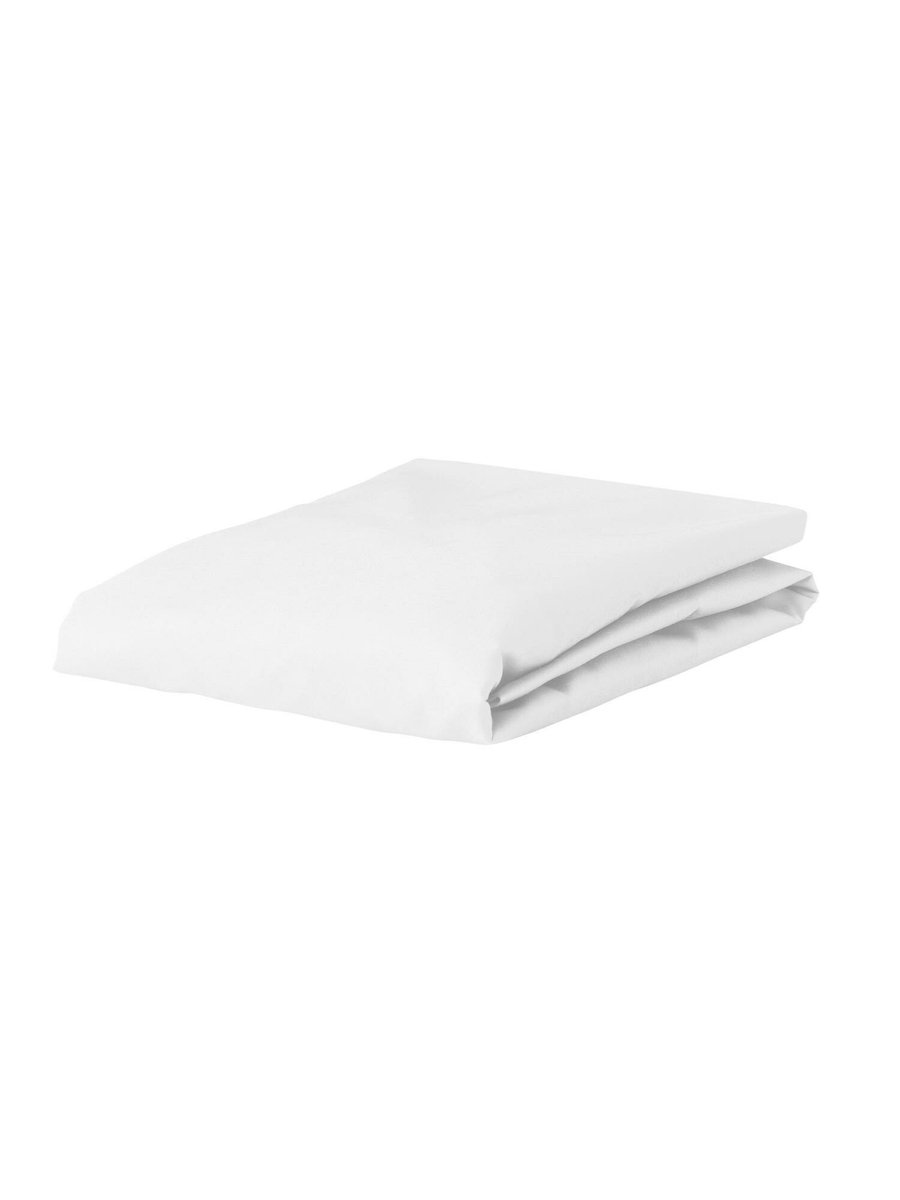 Essenza Satin Hoeslaken Wit - 180x200 cm