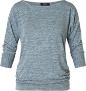 ES&SY Maria T-Shirt - Denim Blue - maat 44