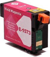 Huismerk inkt cartridge voor Epson T1573 magenta voor Stylus Photo R3000 van ABC
