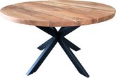 Ronde Eetkamertafel Acacia 150 cm (Inclusief Montage)