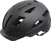 qt cycle tech helm urban style mat zwart maat m 52-58 cm 2810384