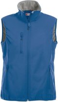 Clique Basic Softshell Vest Ladies 020916 - Vrouwen - Kobalt - XXL
