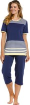 Dames pyjama Pastunette 20211-157-2 - Blauw - 48