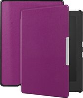 Lunso - Geschikt voor Kobo Aura H20 Edition 1 hoes (6.8 inch) - sleep cover - Paars