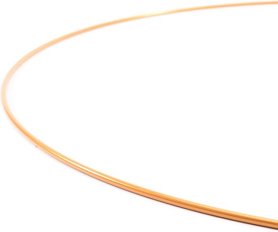 Vaessen Creative Metalen ring - Goud - 60cm x 3,8mm | bol.com