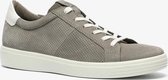 ECCO Soft Classic leren heren sneakers - Grijs - Maat 49 - Echt leer - Uitneembare zool