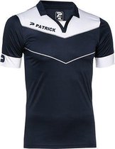 Patrick Power Shirt Korte Mouw Heren - Marine / Wit | Maat: L