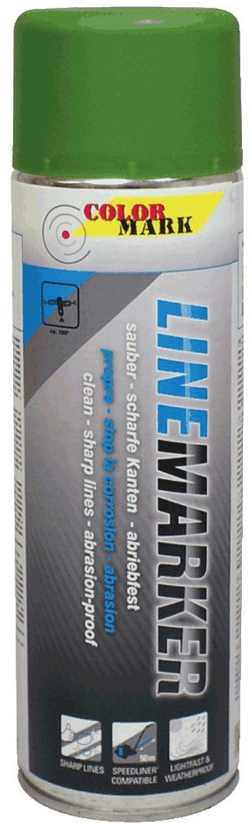 COLORMARK Linemarker - Groen - 750 ml - Afwerkingslaag