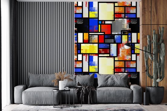Papier peint - Papier peint photo - Mondrian - Oude Meesters - Largeur 160 cm x Hauteur 240 cm