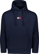 Tommy Hilfiger Sweater Blauw Oversized - Maat S - Heren - Herfst/Winter Collectie - Katoen