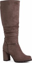 Marco Tozzi Dames Laarzen 2-2-25609-27 301 bruin F-breedte Maat: 41 EU