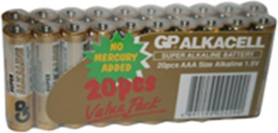 GP Super Alkaline AA batterijen - 24 stuks - GP