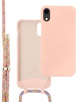 iPhone XR Case - Wildhearts Silicone Happy Colors Cord Case - iPhone