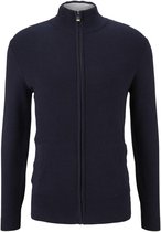 Tom Tailor gebreid vest Nachtblauw-Xxl