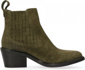 Maruti  - Haley Boots - Womens - Croco Moss Green - 37