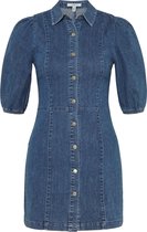 Mavi blousejurk Blauw Denim-M (38)