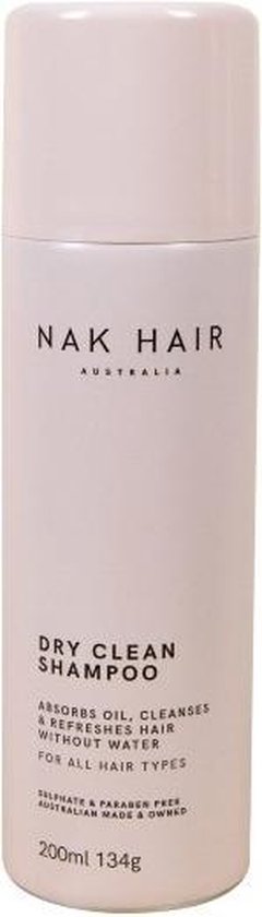 Nak Dry Klean Shampoo - 200ml - Droogshampoo vrouwen - Voor Vet haar
