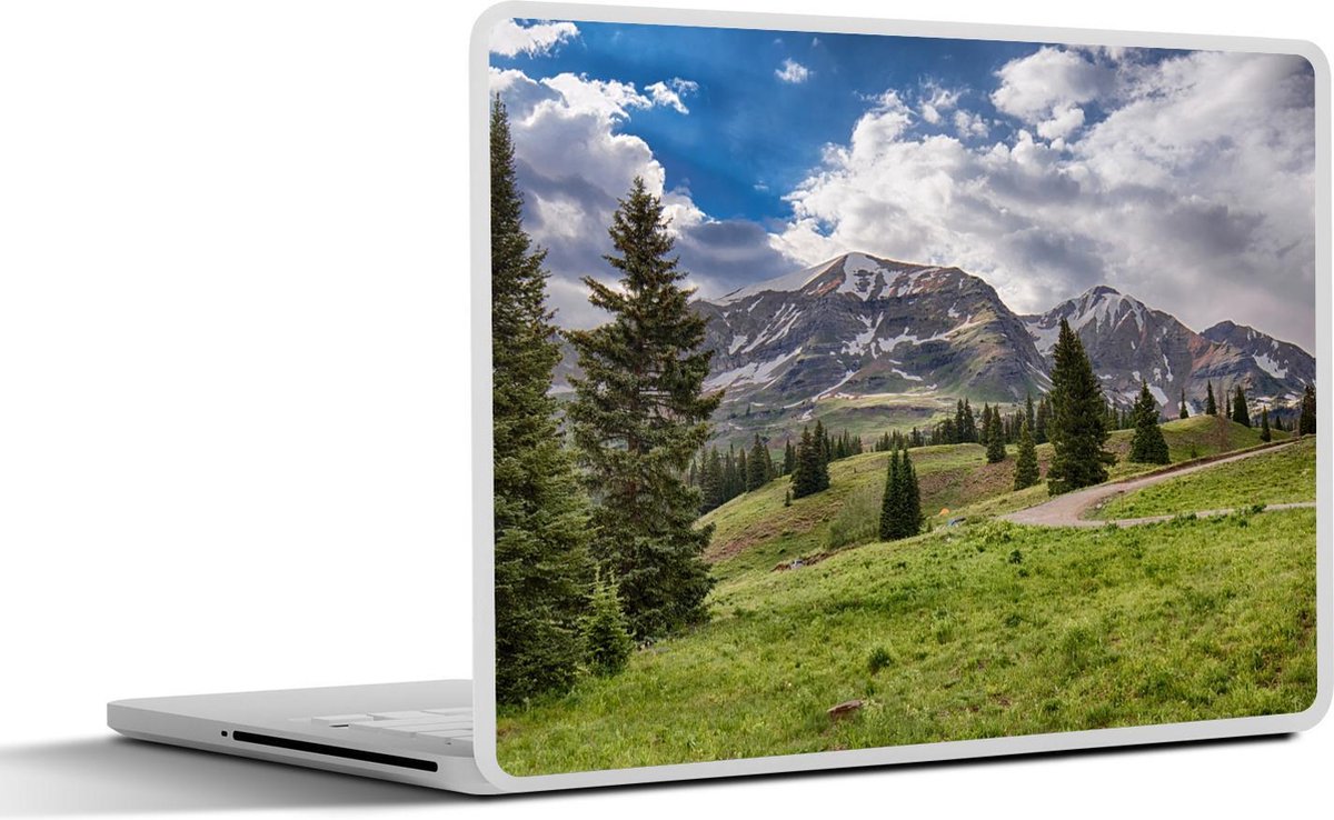 Afbeelding van product SleevesAndCases  Laptop sticker - 12.3 inch - Uitzicht op de Rocky Mountains in Aspen, Colorado