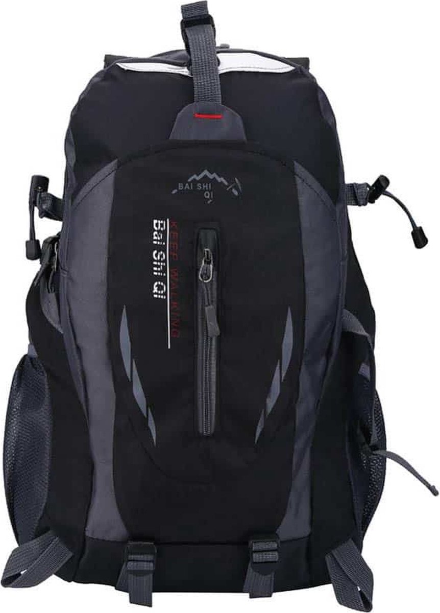 Compacte Wandelrugzak/Wandeltas Backpack voor Dames en Heren - Alternatief North Face - Lovnix TanXian Bag106 | Zwart