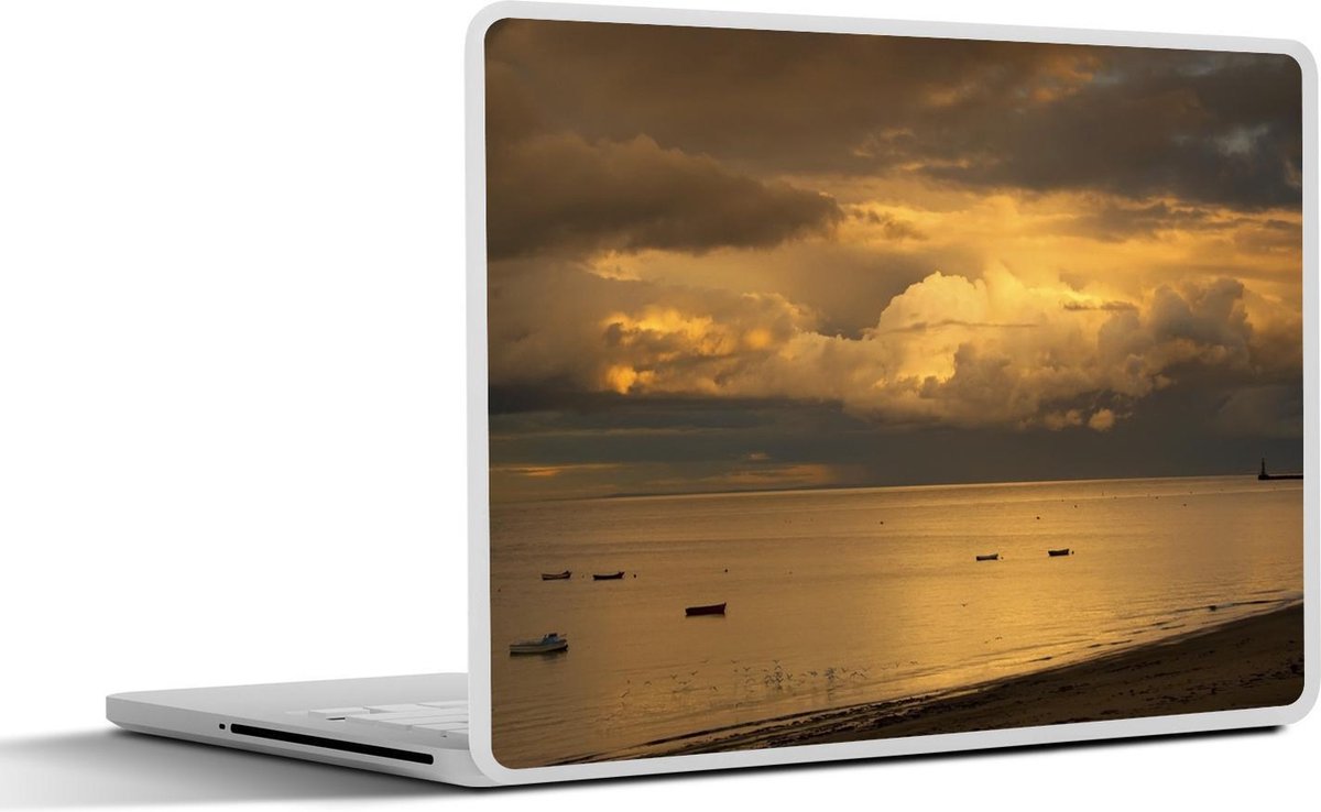 Afbeelding van product SleevesAndCases  Laptop sticker - 10.1 inch - Een kust foto van het Engelse Sunderland