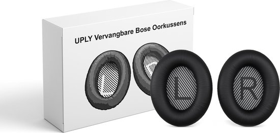 Set Oorkussens voor Bose Koptelefoon – Bose Quietcomfort 35 ii Oorkussen – QC2/QC15/QC25/QC35/Soundtrue/Soundlink Around-Ear ii – AE2 - UPLY