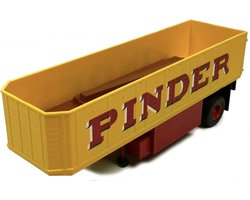 ATLAS CIRQUE PINDER REMORQUE FICHE 75 schaalmodel 1:43