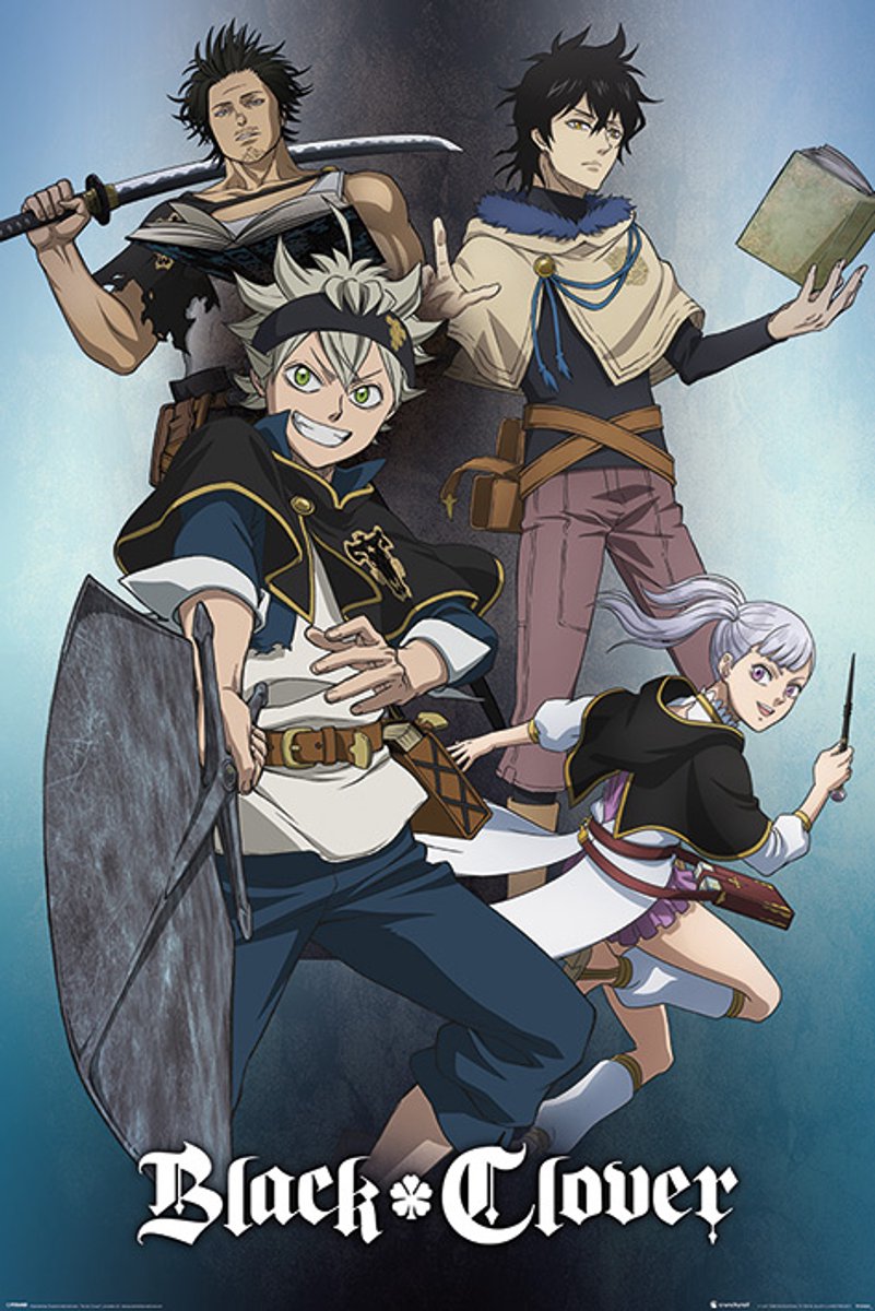 Black Clover Magic Poster 61x91.5cm