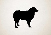 Silhouette hond - Kuvasz - L - 75x93cm - Zwart - wanddecoratie