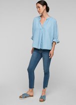 S.oliver blouse Blauw Denim-S